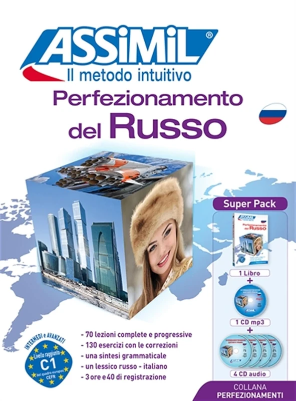 Perfezionamento Del Russo (Superpack): Methode de Perfectionnement russe por Italiens