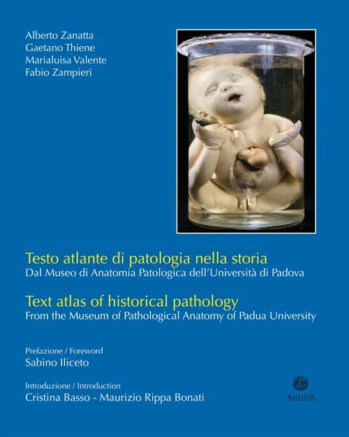 Testo atlante di patologia nella storia. Dal Museo di anatomia patologica dell'Università di Padova. Ediz. italiana e inglese - Image 1
