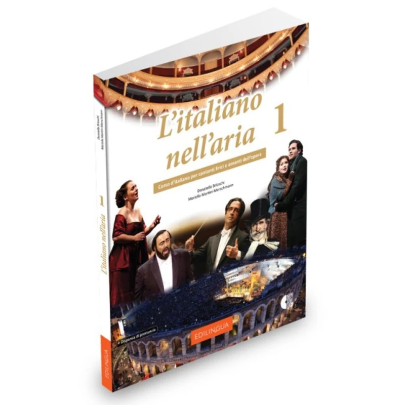 L'italiano nell'aria 1 : Book + 2 audio CDs: Libro + CD audio (2) + dispensa di pronuncia