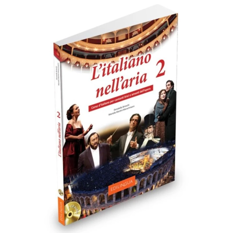 L'italiano nell'aria 2 : Book + audio CD: Libro + CD audio