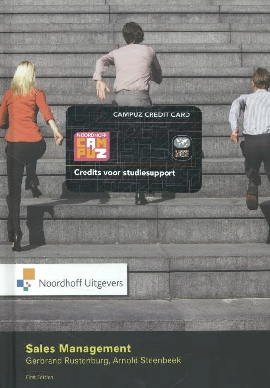 Sales Management (Routledge-Noordhoff International Editions)