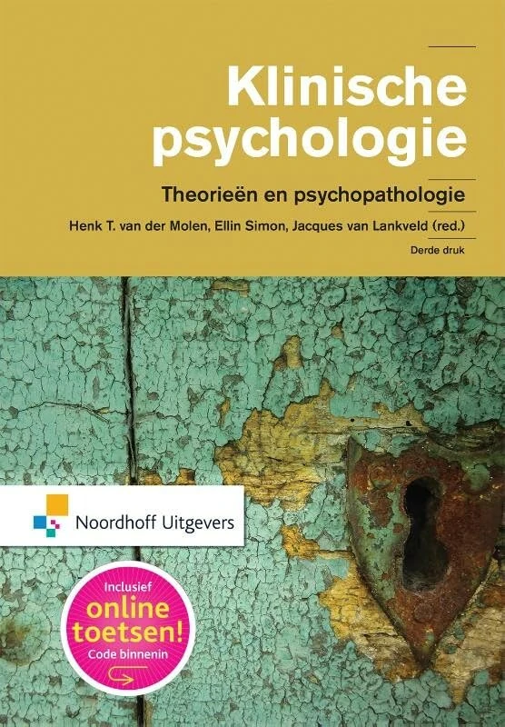 Vast Boek: theorieën en psychopathologie (Klinische psychologie: theorieën en psychopathologie)