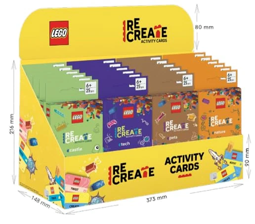 Lego ReCreate Activity Cards Display 2 (gevuld) - Image 1
