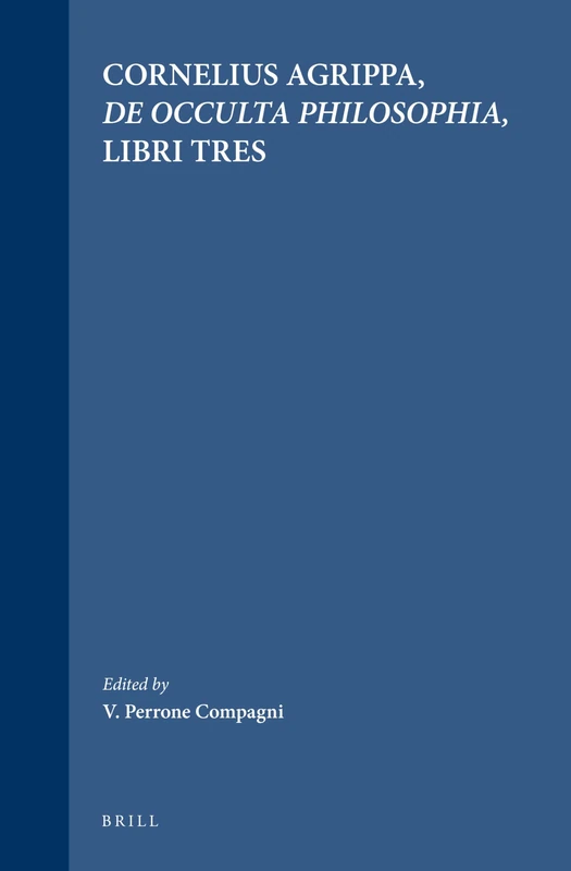 De occulta philosophia, libri tres: 48 (Studies in the History of Christian Traditions, 48) - Image 1
