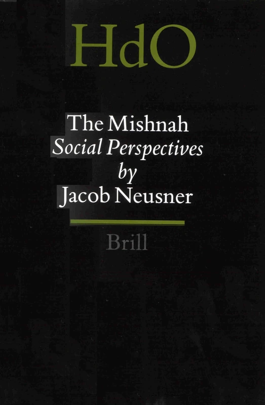 The Mishnah: Social Perspectives: 46 (Handbook of Oriental Studies. Section 1 The Near and Middle East, 46)