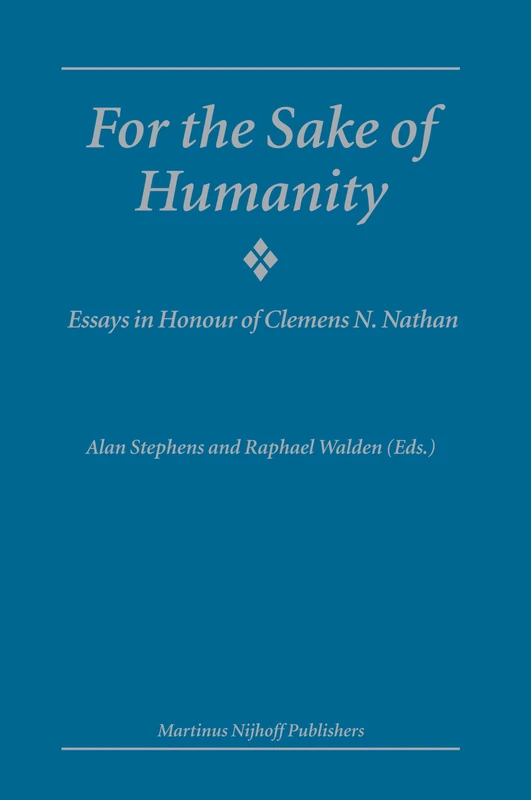 Brill - For the Sake of Humanity: Essays in Honour of Clemens N. Nathan - Image 1