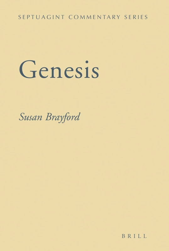 Genesis: Genesis (Septuagint Commentary Series)