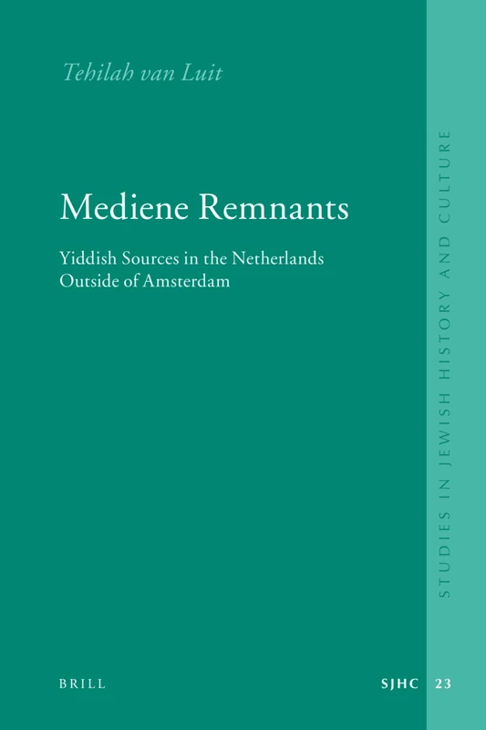 Mediene Remnants: Yiddish Sources in the Netherlands Outside of Amsterdam: 23 (Studies in Jewish History and Culture, 23)