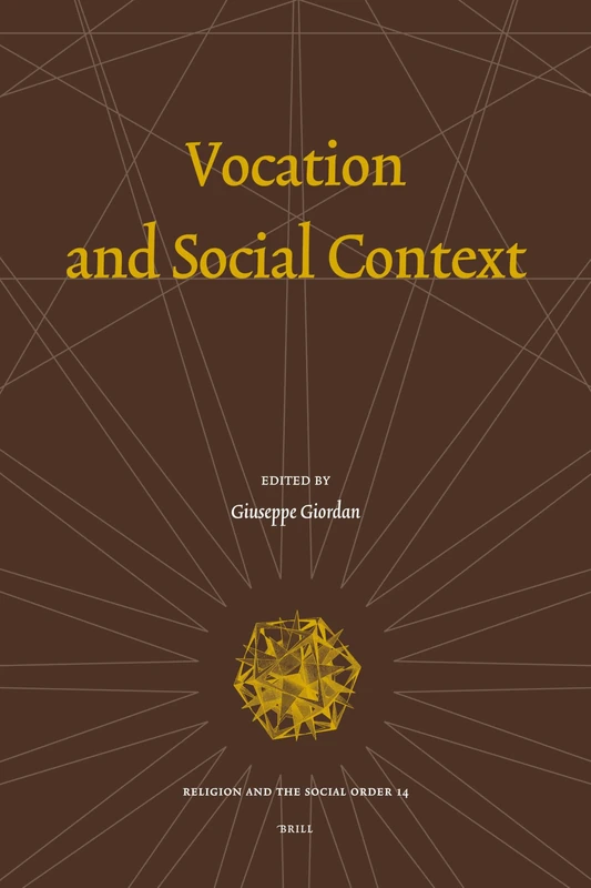 Vocation and Social Context (Religion and the Social Order): 14 - Image 1