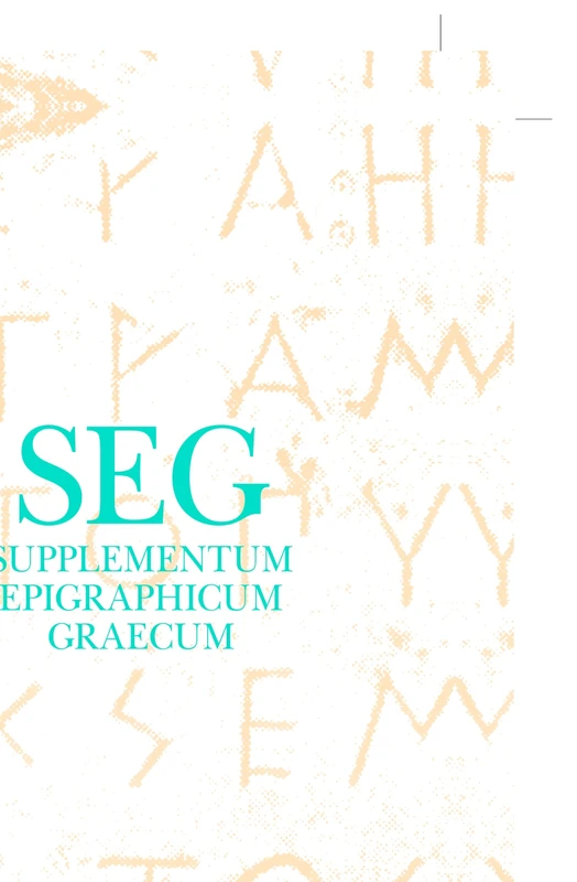 Supplementum Epigraphicum Graecum, Volume XXXIII (1983): 33