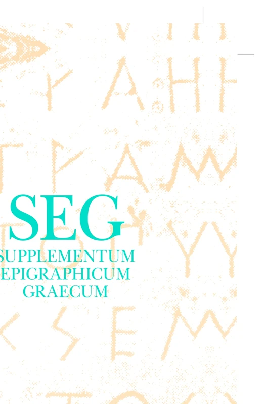 Supplementum Epigraphicum Graecum, Volume XXXII (1982): 32