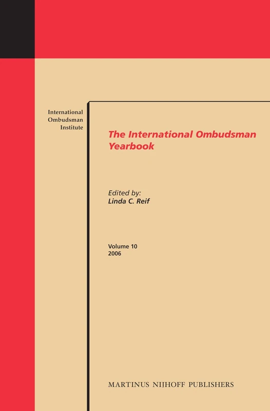 The International Ombudsman Yearbook 2006: 10