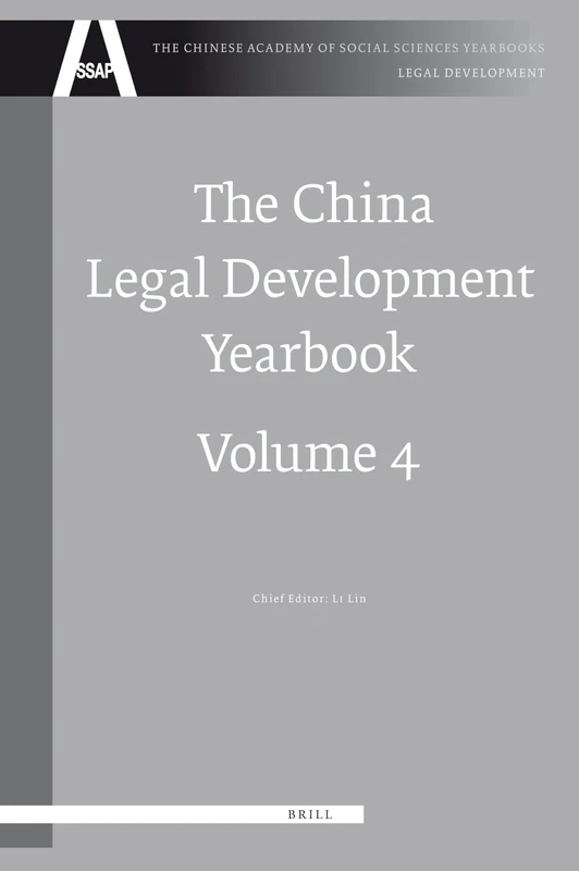 Brill - The China Legal Development Yearbook, Volume 4 - Image 1
