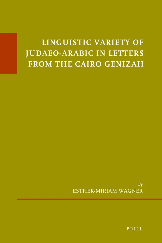 Linguistic Variety of Judaeo-Arabic in Letters from the Cairo Genizah (Etudes Sur Le Judaisme Medieval): 41