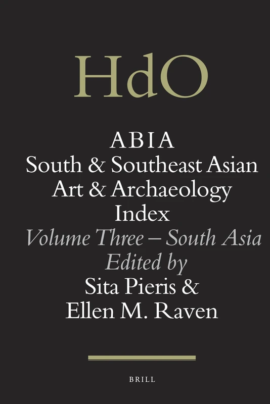 ABIA: South and Southeast Asian Art and Archaeology Index: Volume Three – South Asia: 23 (Handbook of Oriental Studies. Section 2 South Asia, 23) - Image 1