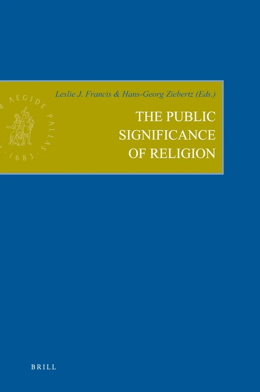 The Public Significance of Religion: 20 (Empirical Studies in Theology, 20)