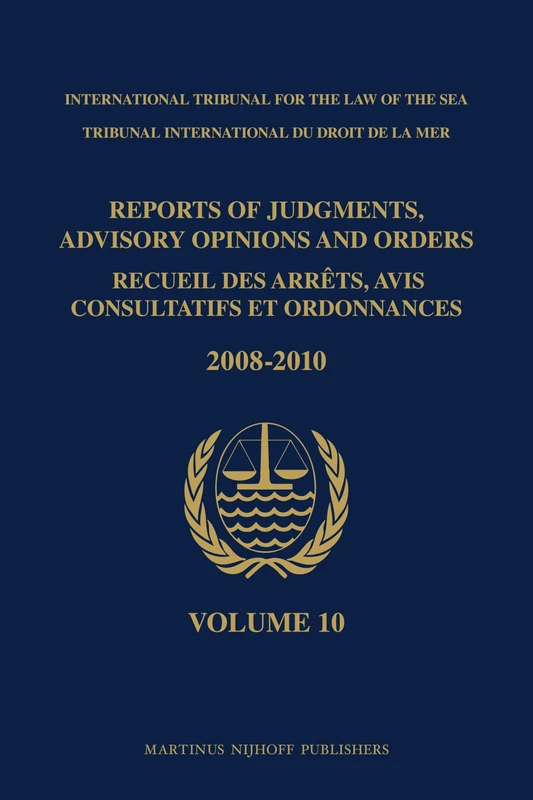 Reports of Judgments, Advisory Opinions and Orders / Recueil des arrêts, avis consultatifs et ordonnances, Volume 10 (2008-2010)