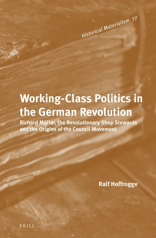 Working Class Politics in the German Revolution: Richard Müller, the Revolutionary Shop Stewards and the Origins of the Council Movement: 77 (Historical Materialism Book Series, 77)