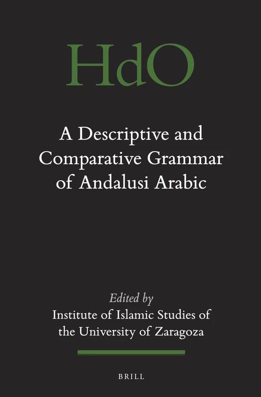 A Descriptive and Comparative Grammar of Andalusi Arabic: 102 (Handbook of Oriental Studies. Section 1 The Near and Middle East, 102)