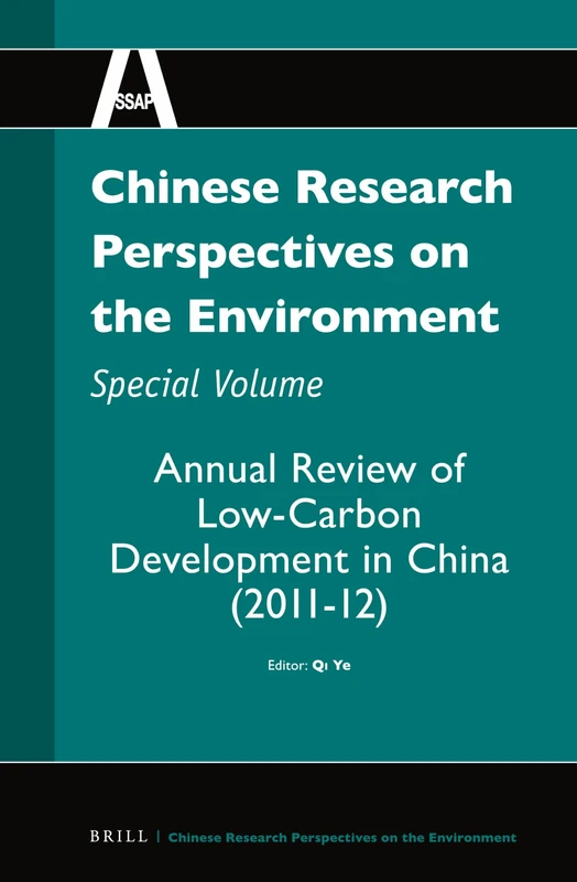 Brill Chinese Research Perspectives on the Environment (2011-12)
