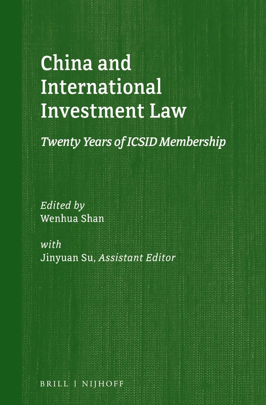 Brill China and International Investment Law - ICSID Membership