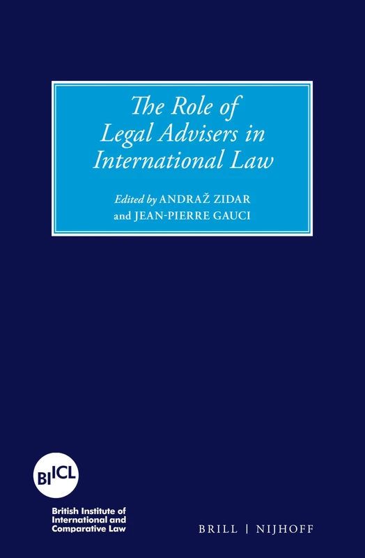 Brill - Contemporary Roles of Legal Advisers in International Law - Image 1