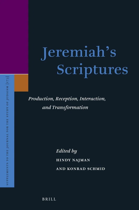 Brill Jeremiahs Scriptures - Journal for the Study of Judaism 173