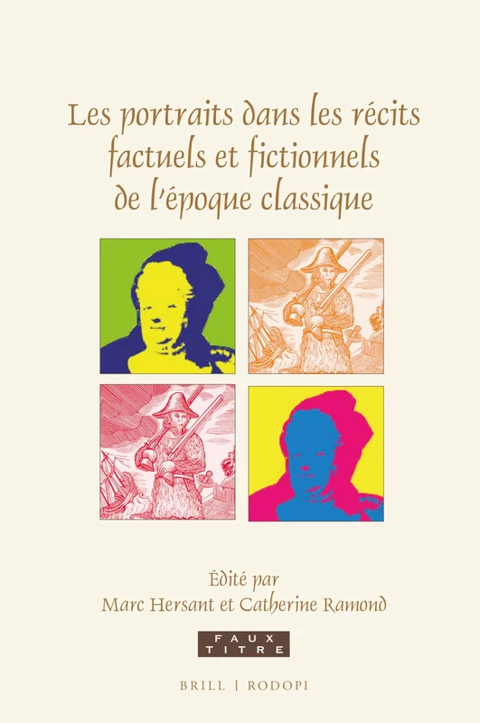 Les portraits dans les récits factuels et fictionnels de lépoque classique: 430 (Faux Titre) - Image 1