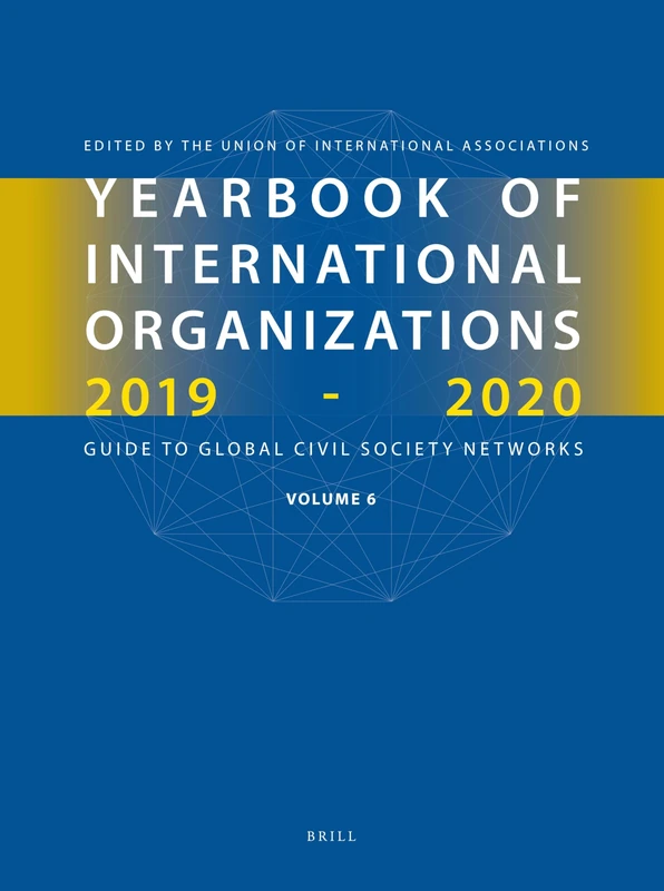 Yearbook of International Organizations 2019-2020, Volume 6: Global Civil Society and the United Nations Sustainable Development Goals - Image 1