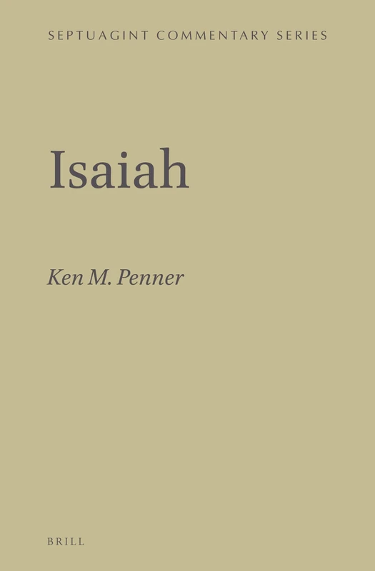 Isaiah (Septuagint Commentary Series)