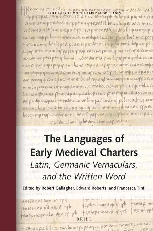 The Languages of Early Medieval Charters: Latin, Germanic Vernaculars, and the Written Word: 27 (Brill's Series on the Early Middle Ages, 27)