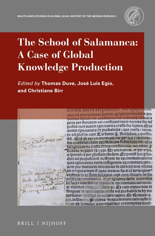 Brill - The School of Salamanca: Global Knowledge Production 2
