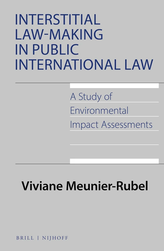 Interstitial Law-Making in Public International Law: A Study of Environmental Impact Assessments: 17 (International Environmental Law, 17)