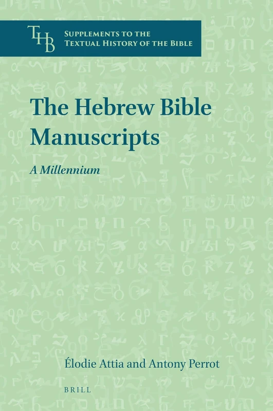 The Hebrew Bible Manuscripts: A Millennium: 6 (Supplements to the Textual History of the Bible, 6)