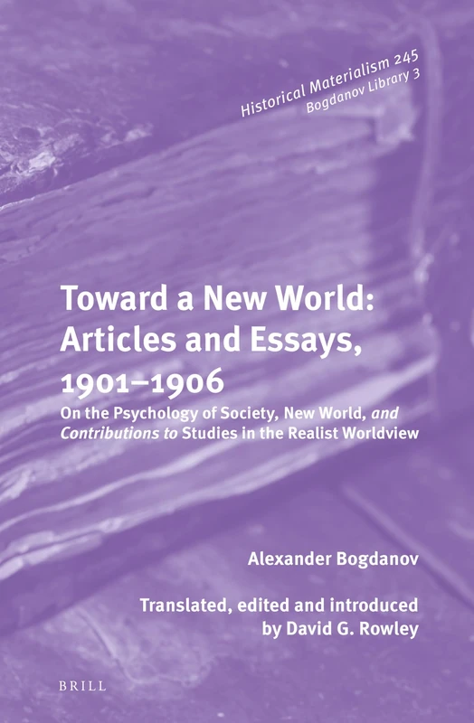 Toward a New World: Articles and Essays, 1901-1906: 245 (Bogdanov Library) - Image 1