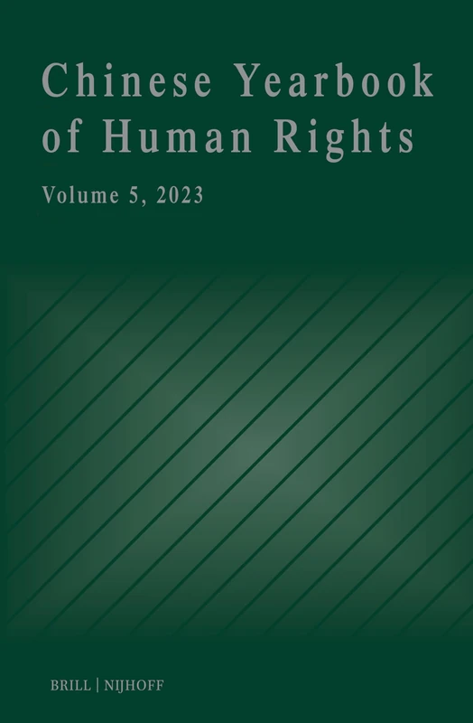 Chinese Yearbook of Human Rights, Volume 5 (2023) - Book