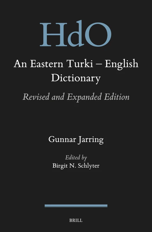 An Eastern Turki - English Dictionary: Revised and Expanded Edition: 33 (Handbook of Oriental Studies. Section 8 Uralic & Central Asi) - Image 1