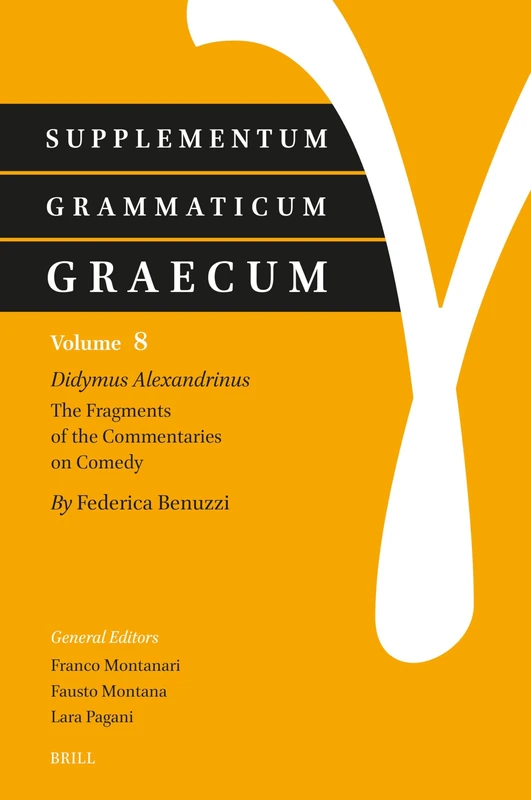 Brill - Supplementum Grammaticum Graecum 8: Didymus Alexandrinus