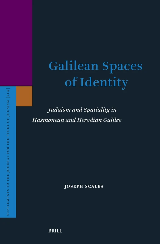 Galilean Spaces of Identity: Judaism and Spatiality in Hasmonean and Herodian Galilee: 214 (Supplements to the Journal for the Study of Judaism, 214)