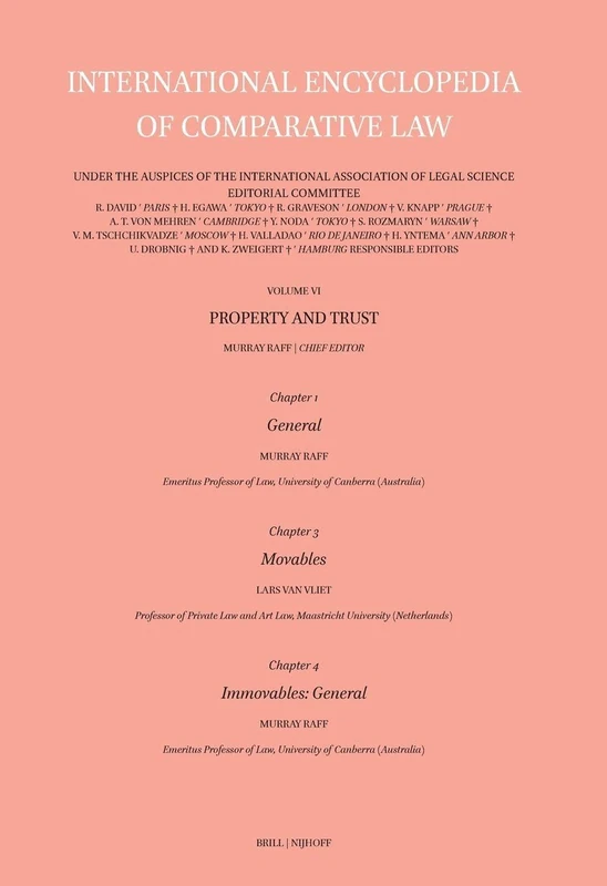 International Encyclopedia of Comparative Law, Instalment 45