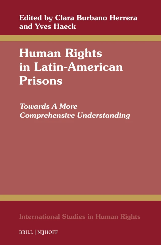 Human Rights in Latin-American Prisons: Towards a More Comprehensive Understanding: 150 (International Studies in Human Rights)