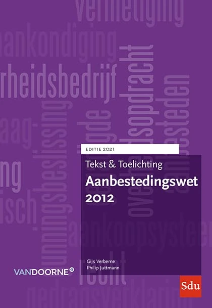 2021: Tekst en Toelichting - Sdu Uitgevers Law Book
