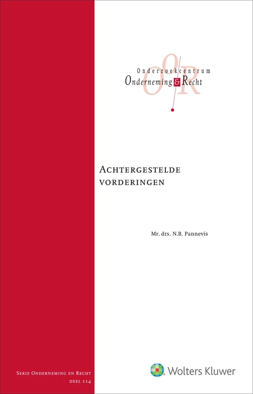 Achtergestelde vorderingen