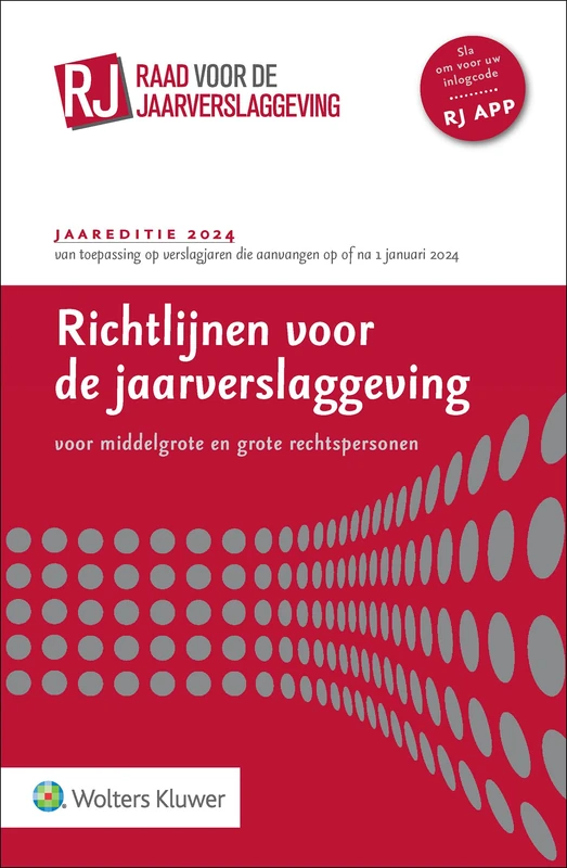 Richtlijnen voor de jaarverslaggeving, middelgrote en grote rechtspersonen 2024 - Image 1