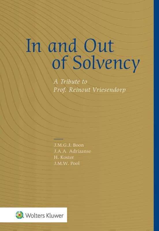 In and Out of Solvency: A Tribute to Prof. Reinout Vriesendorp