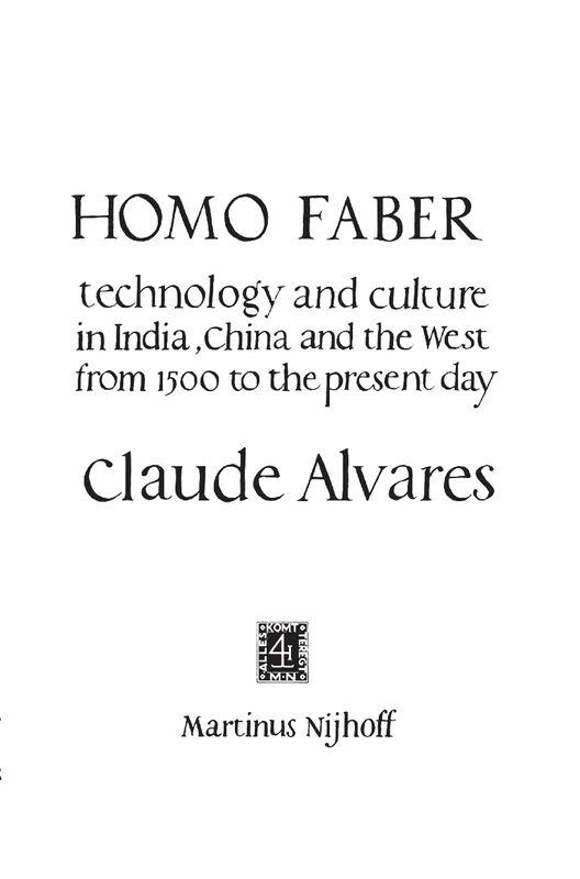 Springer - Homo Faber: Technology and Culture in India, China, West