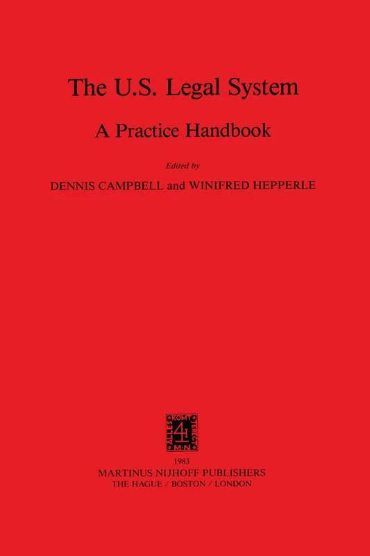 United States Legal System: A Practice Handbook