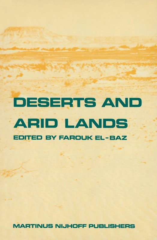 Deserts and arid lands: 1 (Remote Sensing of Earth Resources and Environment, 1)