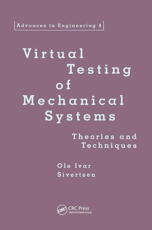 CRC Press Virtual Testing of Mechanical Systems Book