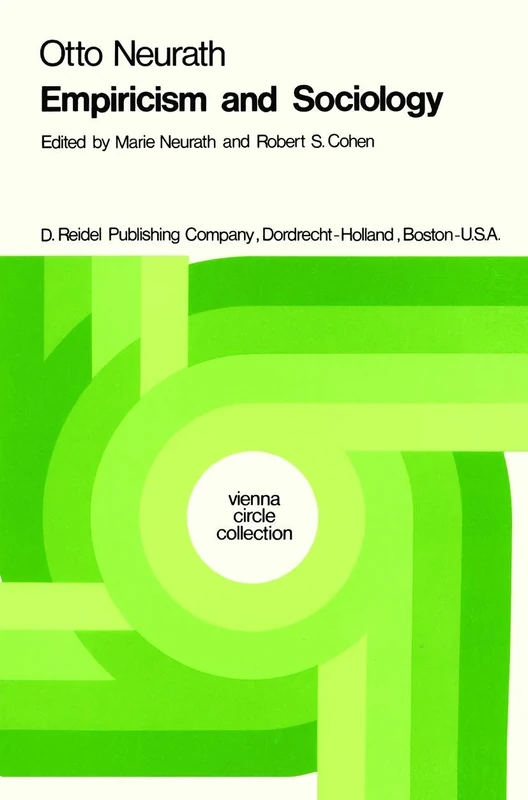 Empiricism and Sociology: 1 (Vienna Circle Collection, 1)